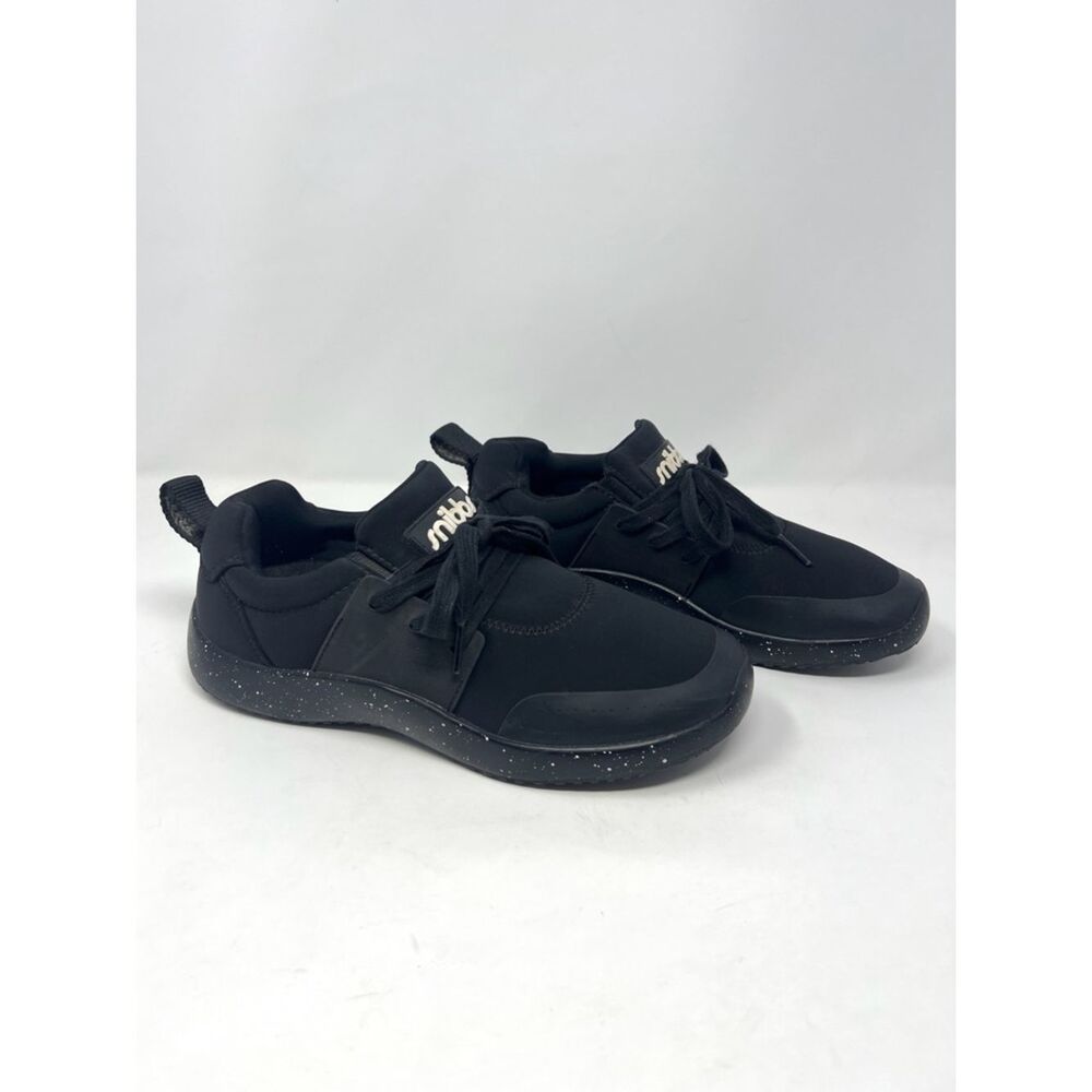 Snibbs Spacecloud Black Speckle Comfort Non Slip Work Sneakers Size 8